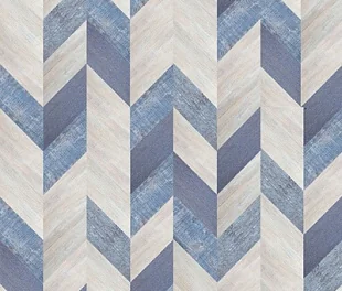 Chevron Blue замковые полы CHEVRON