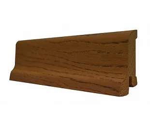 Плинтус шпонированный PolarWood Ясень Коричневый/Ash Brown 22х60х2500